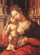GOSSAERT, Jan (Mabuse) Virgin and Child sdg oil painting picture wholesale